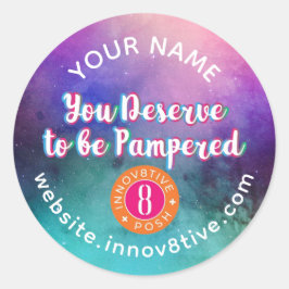 スターリースカイインノフ8イティブポーラベル ラウンドシール