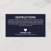 スターリースカイムーンキャンドルスペル 名刺 (裏面)