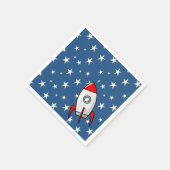 スターリースカイ脂肪ロケット船 スタンダードカクテルナプキン (角)