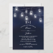 スターリースカイ・メイソンのジャース結婚式招待状 招待状 (正面)