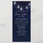 スターリースカイ・メイソンのジャース結婚式 プログラム (正面)