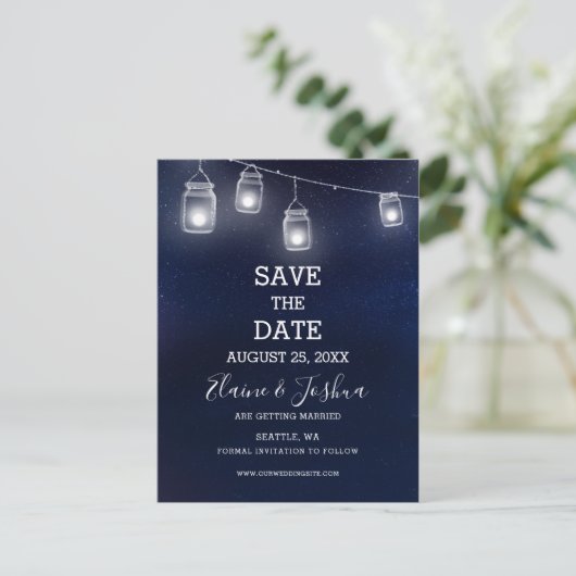 スターリースカイ・メイソンのジャース・ウェディングはデートを除く 案内ポストカード (スタンド正面)