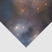 スターリースターズ宇宙銀河系ブルーブラックパターン 薄葉紙 (詳細)