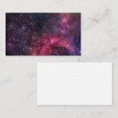 スターリースターズ宇宙銀河系惑星パターン 名刺 (正面/裏面)