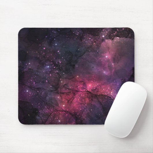 スターリースターズ 宇宙 銀河 星柄 マウスパッド (マウス)