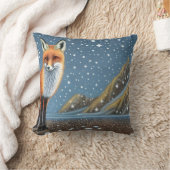 スターリースターリーナイトストーリーブックキツネ クッション (ブランケット)