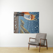 スターリースターリーナイトストーリーブックキツネ タペストリー (インサイチュ(横))