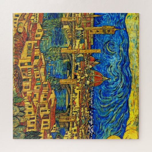 スターリースターリーナイトフローレンスイタリア ジグソーパズル (横)