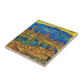 スターリースターリーナイトフローレンスイタリア タイル (側面)