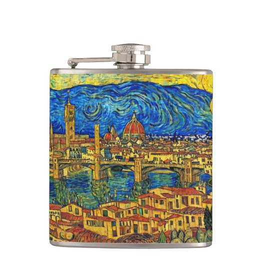 スターリースターリーナイトフローレンスイタリア フラスク (正面)