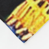 スターリースターリーナイトロンドンイングランド フリースブランケット (角)