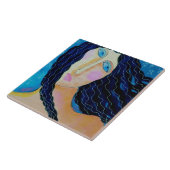 スターリースターリーナイト抽象芸術デジ絵画タル タイル (側面)