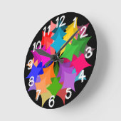 スターリース ラウンド壁時計 (傾斜)