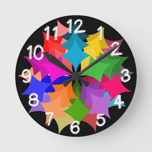 スターリース ラウンド壁時計 (正面)