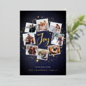 スターリース |写真のコラージュ 箔シーズンカード (立ち正面)