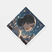 スターリーセレニティスマイル スタンダードランチョンナプキン (角)