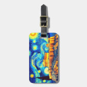 スターリーナイトアクロポリスアテネ ラゲッジタグ (正面縦)