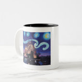 スターリーナイトインバルセロナヴァンゴッホインスピレーションズ ツートーンマグカップ (正面左)