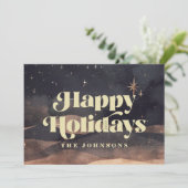 スターリーナイトウィンタースカイシモダンックエレガントシック シーズンカード (スタンド正面)