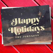 スターリーナイトウィンタースカイシモダンックエレガントシック シーズンカード