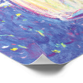 スターリーナイトエンジェルプリントポスター ポスター (角)