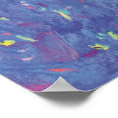 スターリーナイトエンジェルポスターアートプリント ポスター (角)