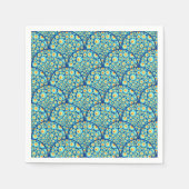 スターリーナイトオンシードゥードルアートデコペーパークラフト スタンダードカクテルナプキン (正面)