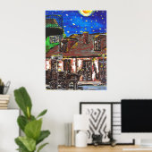 スターリーナイトオールドブラックスミス店 ポスター (ホームオフィス)