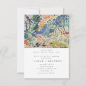 スターリーナイトオールド絵画ズ結婚式招待状 招待状 (正面)