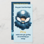 スターリーナイトガーディアンエンジェルアート サンキューカード (正面/裏面)