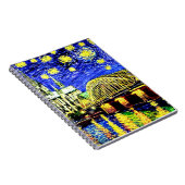 スターリーナイトケルンドイツ大聖堂 ノートブック (右側)