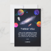 スターリーナイトコズミッククエスト誕生日 サンキューカード (正面)