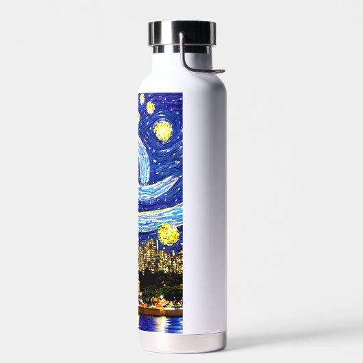 スターリーナイトシドニーオーストラリアオペラハウス ウォーターボトル (左面)