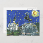 スターリーナイトジャクソンスクエア ポストカード (正面/裏面)