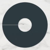 スターリーナイトスカイサンセット結婚ズシーティング座席表 ワイングラスタグ (裏面)