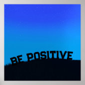 スターリーナイトスカイデジタルアートパーソナライズされた ポスター (正面)