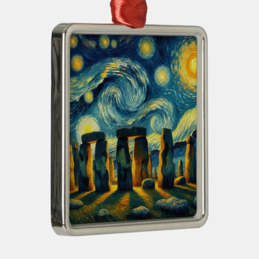 スターリーナイトストーンヘンジ メタルオーナメント (右)