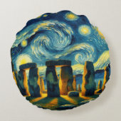 スターリーナイトストーンヘンジ ラウンドクッション (裏面)