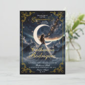 スターリーナイトダスティブルーキンセアニラ招待状 招待状 (スタンド正面)