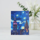 スターリーナイトニューヨーク ポストカード (スタンド正面)