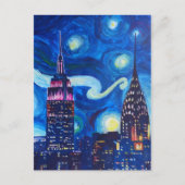 スターリーナイトニューヨーク ポストカード (正面)