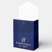 スターリーナイトネイビーフェイクと金ゴールドグリッター フェイバーボックス (オープン)