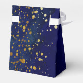 スターリーナイトネイビーフェイクと金ゴールドグリッター フェイバーボックス (裏面サイド)