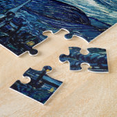 スターリーナイトバイビンセントヴァンゴッホ ジグソーパズル (側面)