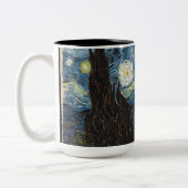 スターリーナイトバイビンセント・ヴァン・ゴッホ ツートーンマグカップ (左)