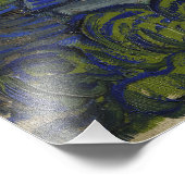 スターリーナイトバイビンセント・ヴァン・ゴッホ フォトプリント            (角)