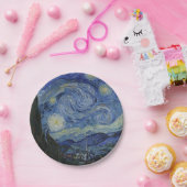 スターリーナイトバイビンセント・ヴァン・ゴッホ ペーパープレート (パーティー)
