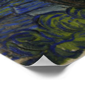 スターリーナイトバイビンセント・ヴァン・ゴッホ ポスター (角)