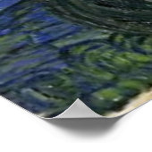 スターリーナイトバイビンセント・ヴァン・ゴッホ ポスター (角)