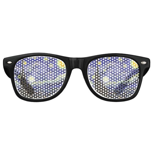 スターリーナイトバイビンセント・ヴァン・ゴッホ レトロサングラス (正面)